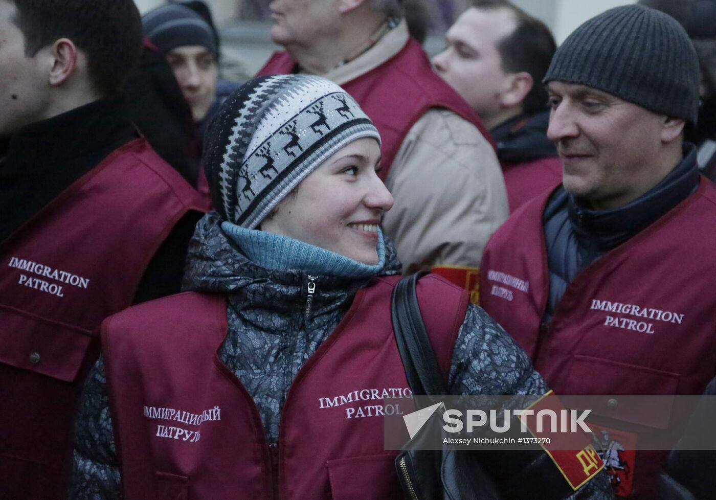 Volunteer patrols conduct raid in search of illegal migrants