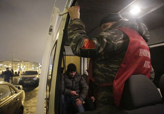 Volunteer patrols conduct raid in search of illegal migrants