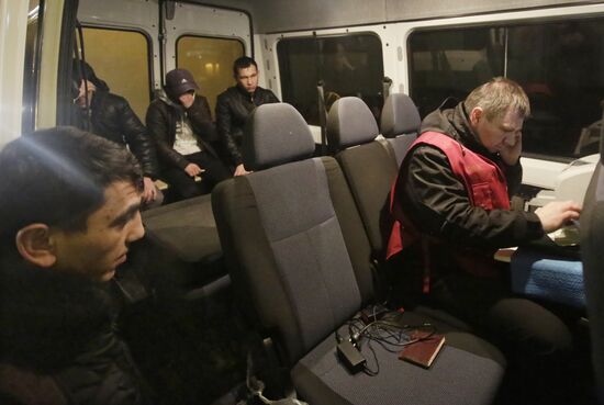 Volunteer patrols conduct raid in search of illegal migrants