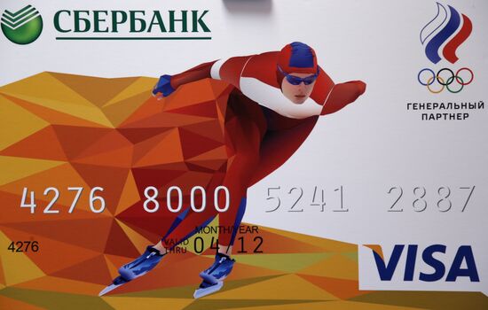 Sberbank and Visa launch card in support of Russian Olympic team