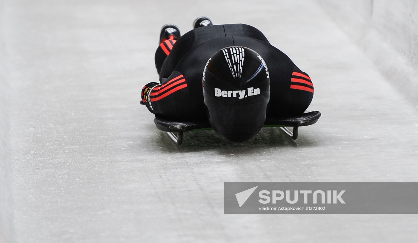 Bobsleigh and Skeleton World Cup. Round 9. Training