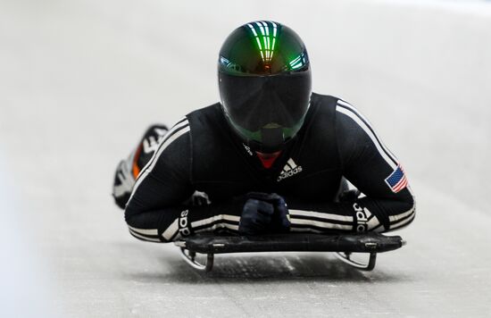 Bobsleigh and Skeleton World Cup. Round 9. Training
