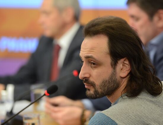 Multimedia presentation of RIA Novosti Olympic Club project