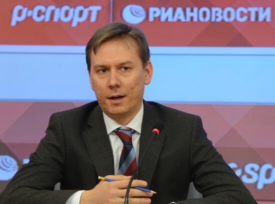 Multimedia presentation of RIA Novosti Olympic Club project