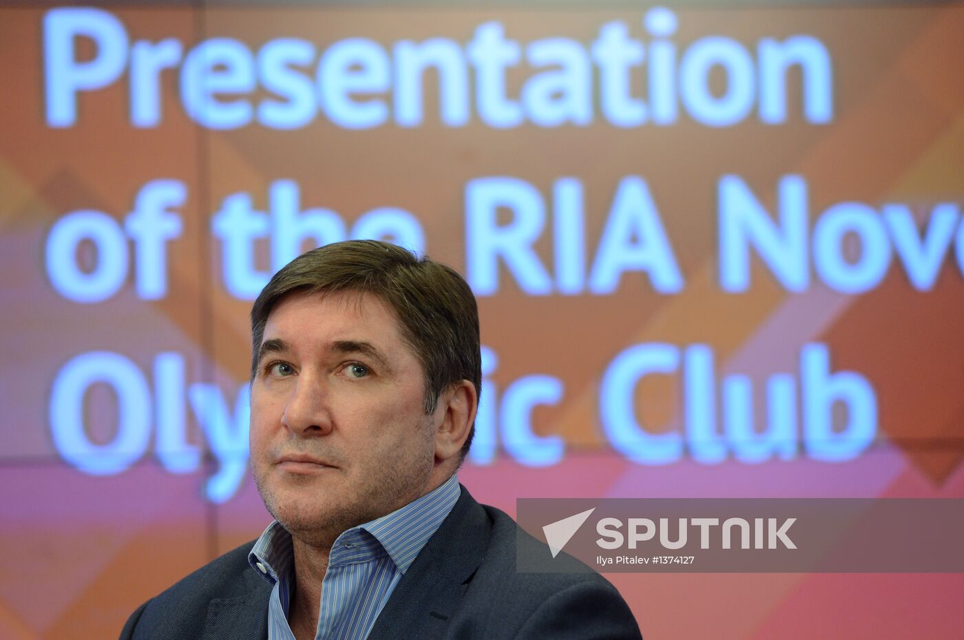 Multimedia presentation of RIA Novosti Olympic Club project