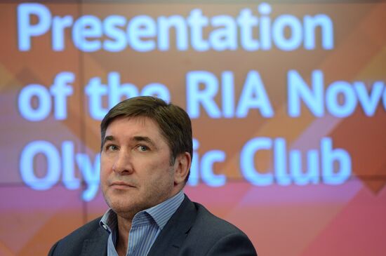 Multimedia presentation of RIA Novosti Olympic Club project