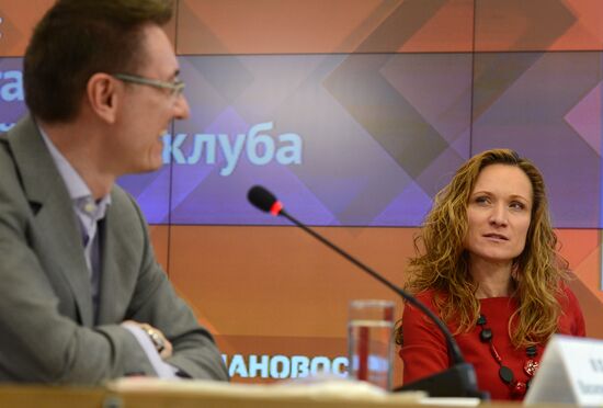 Multimedia presentation of RIA Novosti Olympic Club project