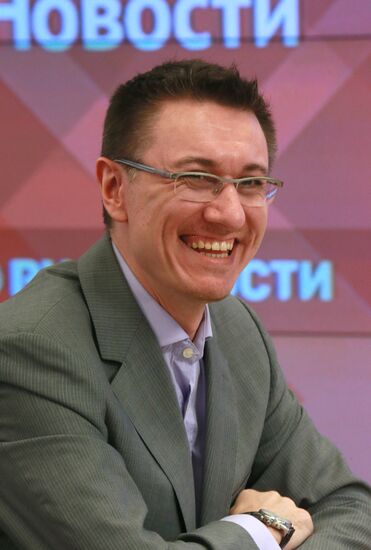 Multimedia presentation of RIA Novosti Olympic Club project