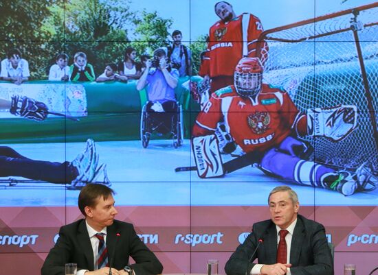 Multimedia presentation of RIA Novosti Olympic Club project