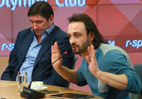 Multimedia presentation of RIA Novosti Olympic Club project