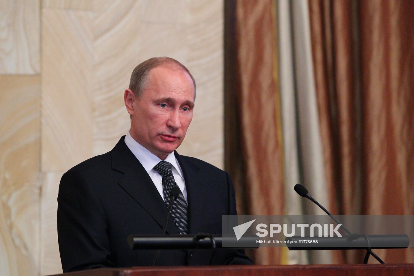 Putin attends expanded format meeting of FSS Board