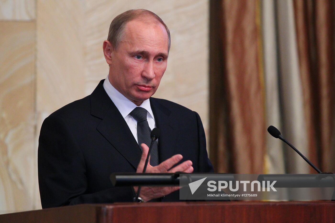 Putin attends expanded format meeting of FSS Board