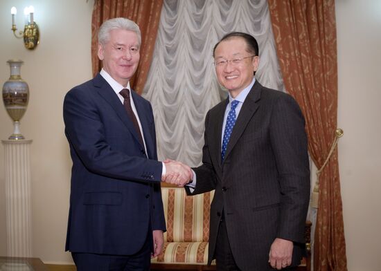 Sergei Sobyanin meets with World Bank president