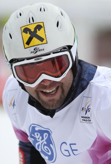 FIS Snowboard World Cup. Parallel Giant Slalom