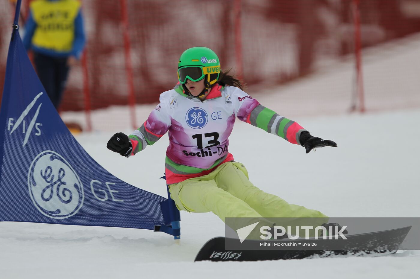 FIS Snowboard World Cup. Parallel Giant Slalom