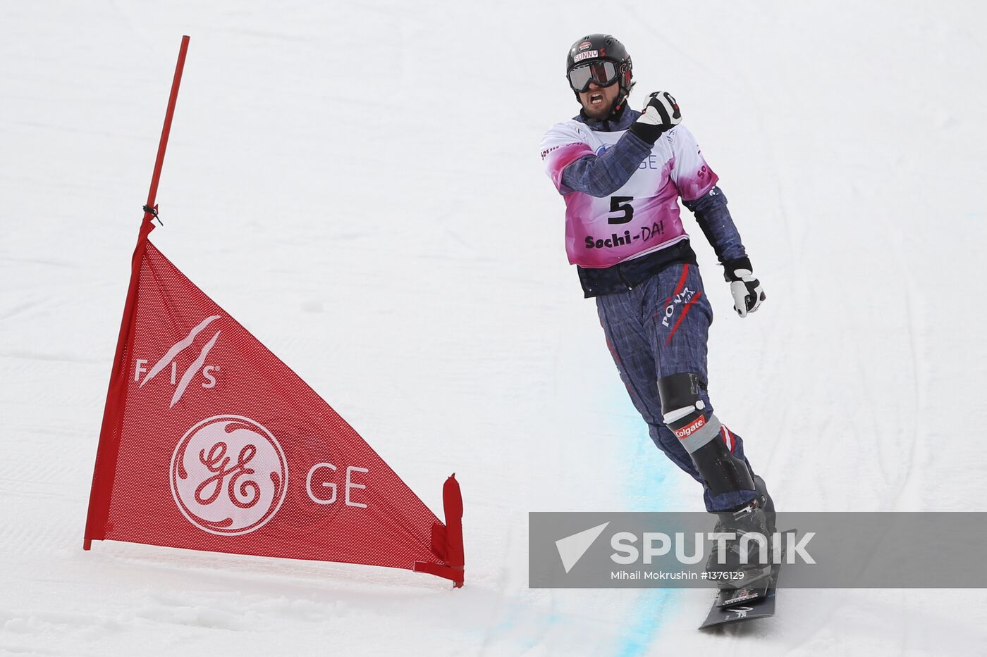 FIS Snowboard World Cup. Parallel Giant Slalom