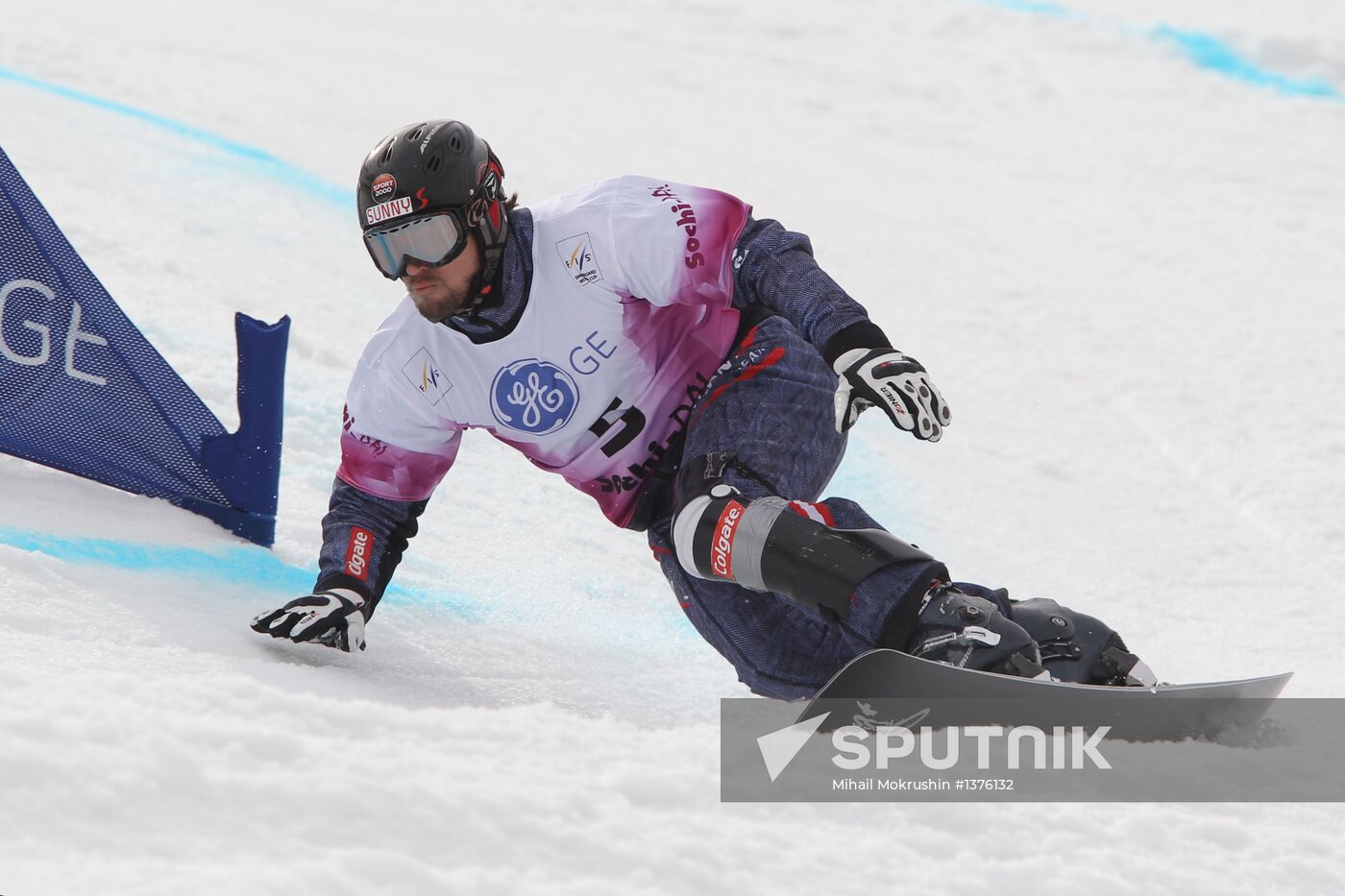 FIS Snowboard World Cup. Parallel Giant Slalom