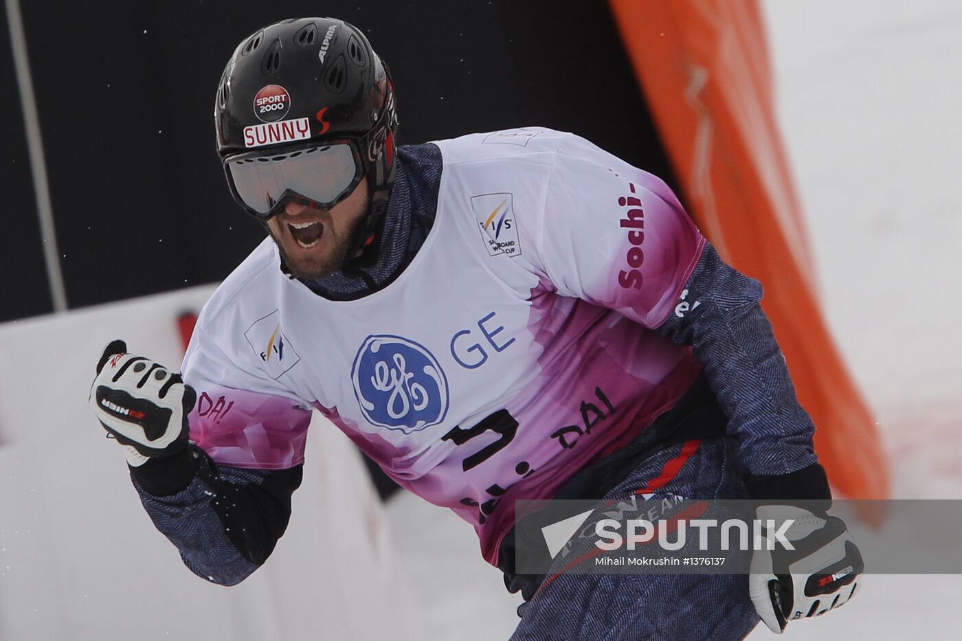 FIS Snowboard World Cup. Parallel Giant Slalom
