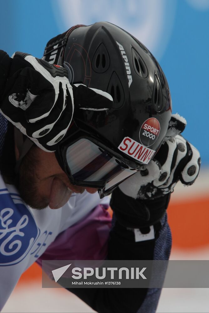 FIS Snowboard World Cup. Parallel Giant Slalom
