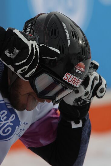 FIS Snowboard World Cup. Parallel Giant Slalom