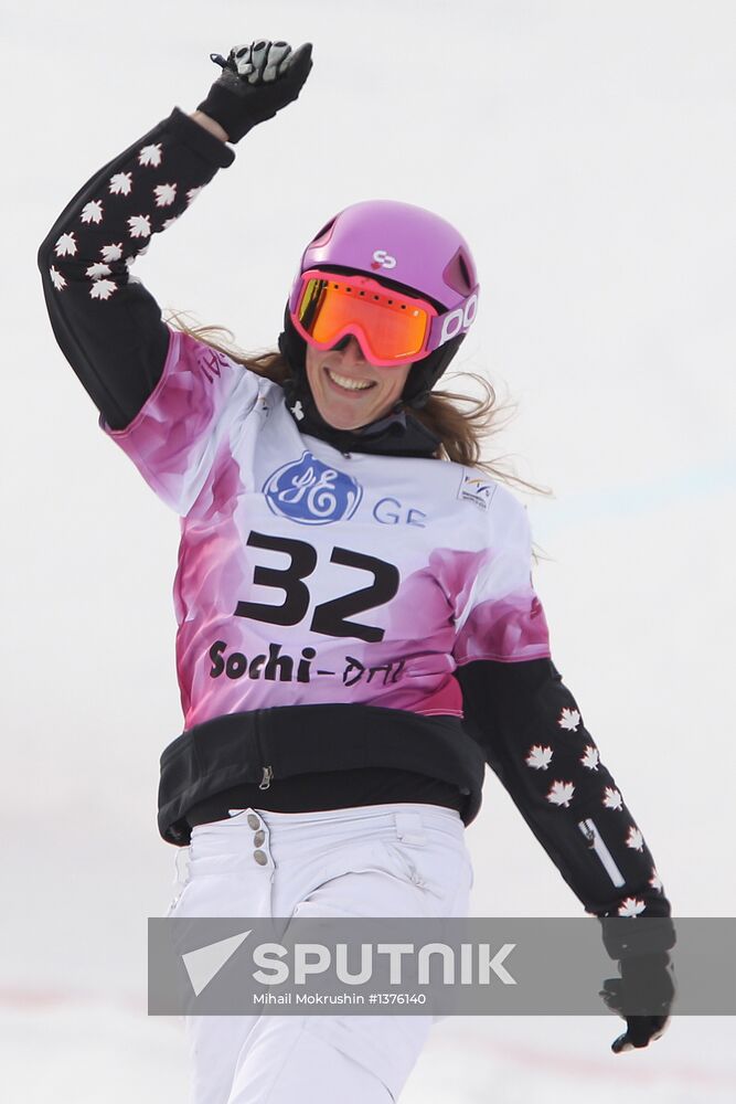 FIS Snowboard World Cup. Parallel Giant Slalom