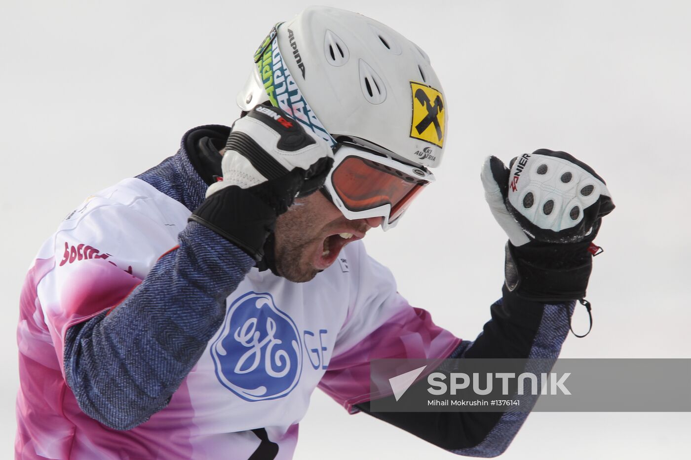 FIS Snowboard World Cup. Parallel Giant Slalom
