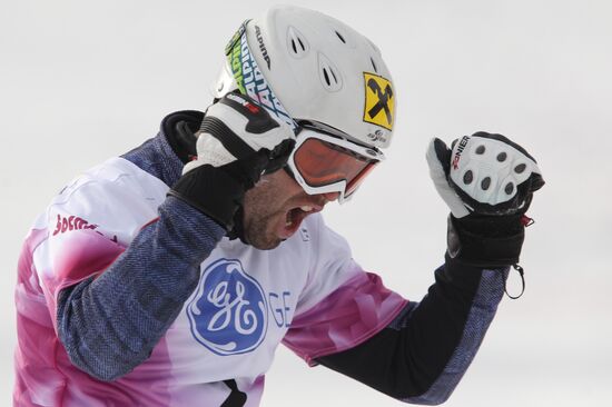FIS Snowboard World Cup. Parallel Giant Slalom