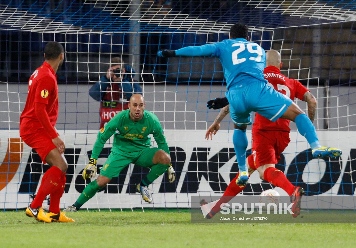 UEFA Europa League. Zenit St. Petersburg vs. Liverpool