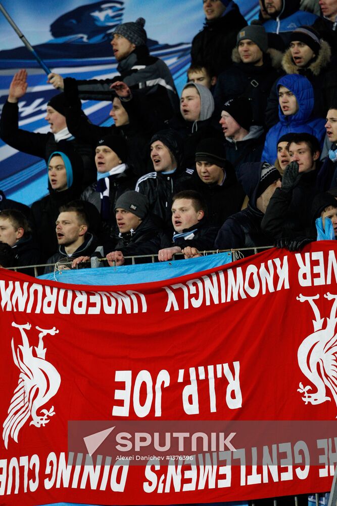 UEFA Europa League. Zenit St. Petersburg vs. Liverpool