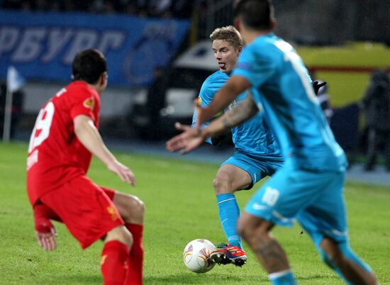 UEFA Europa League. Zenit St. Petersburg vs. Liverpool