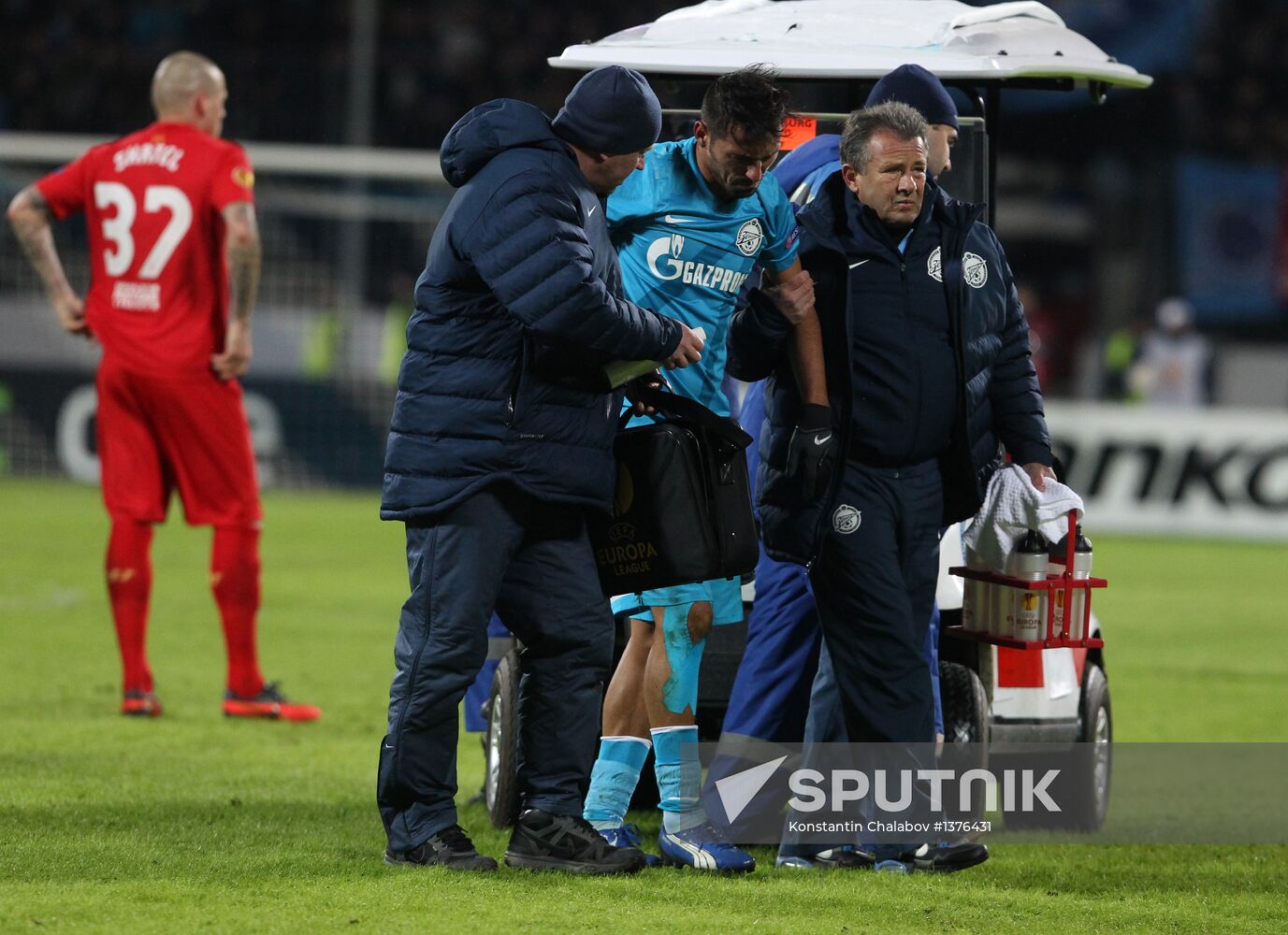 UEFA Europa League. Zenit St. Petersburg vs. Liverpool