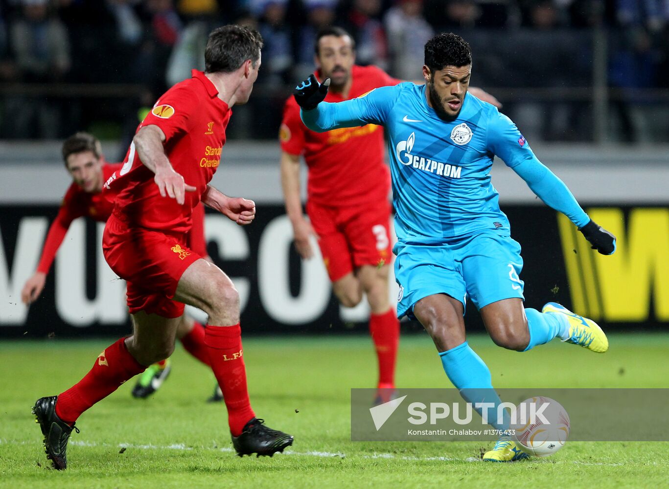 UEFA Europa League. Zenit St. Petersburg vs. Liverpool