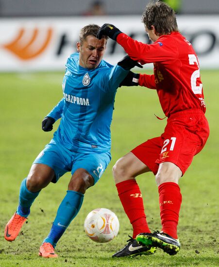 UEFA Europa League. Zenit St. Petersburg vs. Liverpool