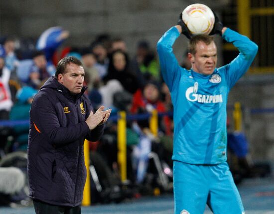 UEFA Europa League. Zenit St. Petersburg vs. Liverpool