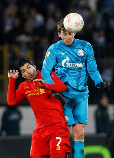 UEFA Europa League. Zenit St. Petersburg vs. Liverpool