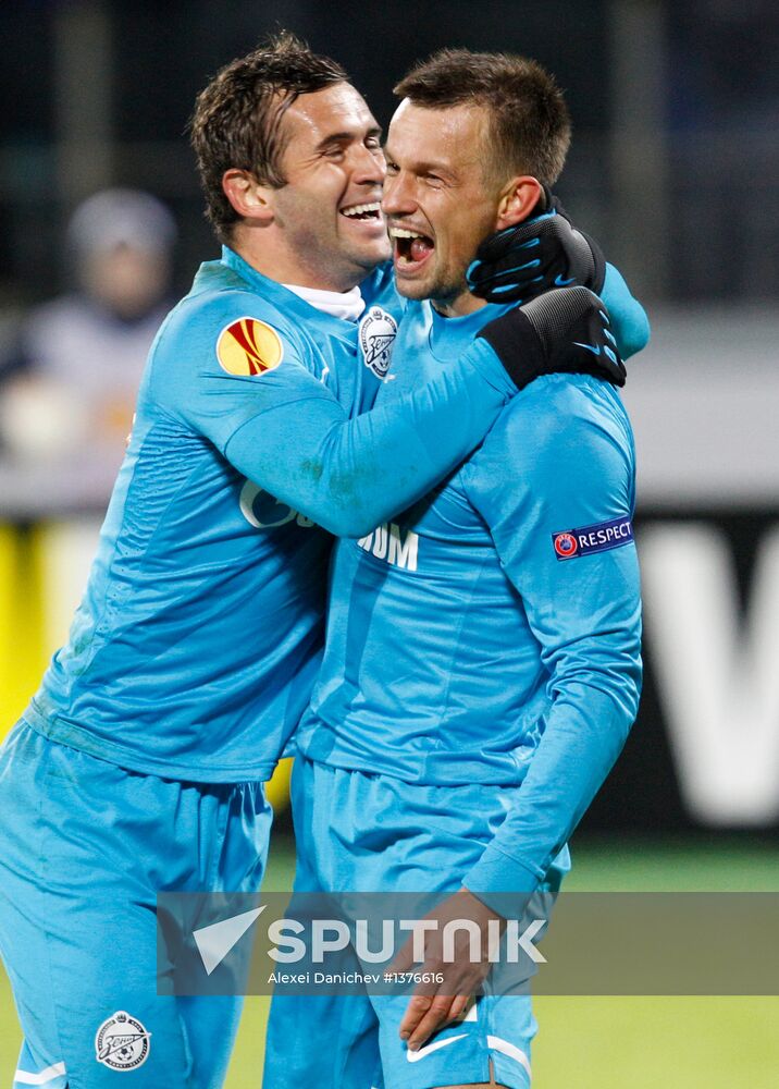 UEFA Europa League. Zenit St. Petersburg vs. Liverpool