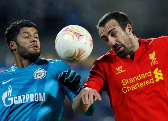 UEFA Europa League. Zenit St. Petersburg vs. Liverpool