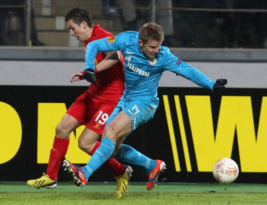 UEFA Europa League. Zenit St. Petersburg vs. Liverpool