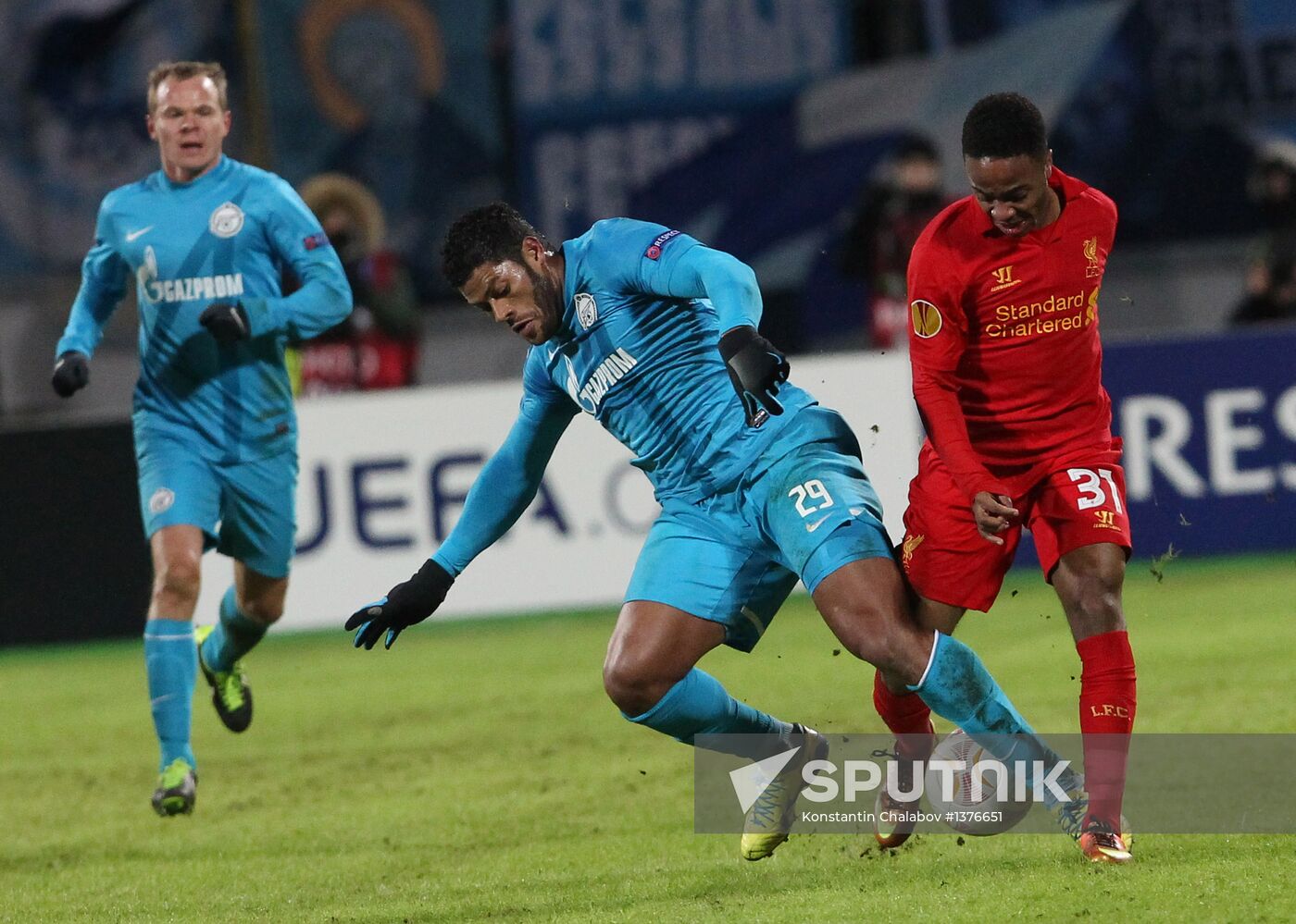 UEFA Europa League. Zenit St. Petersburg vs. Liverpool