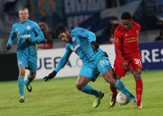 UEFA Europa League. Zenit St. Petersburg vs. Liverpool