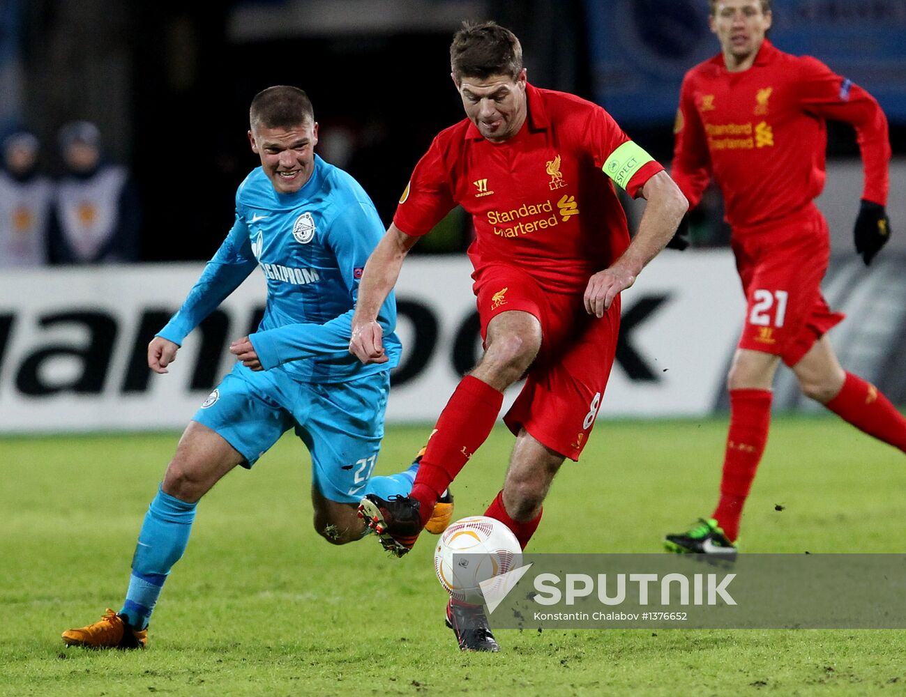 UEFA Europa League. Zenit St. Petersburg vs. Liverpool