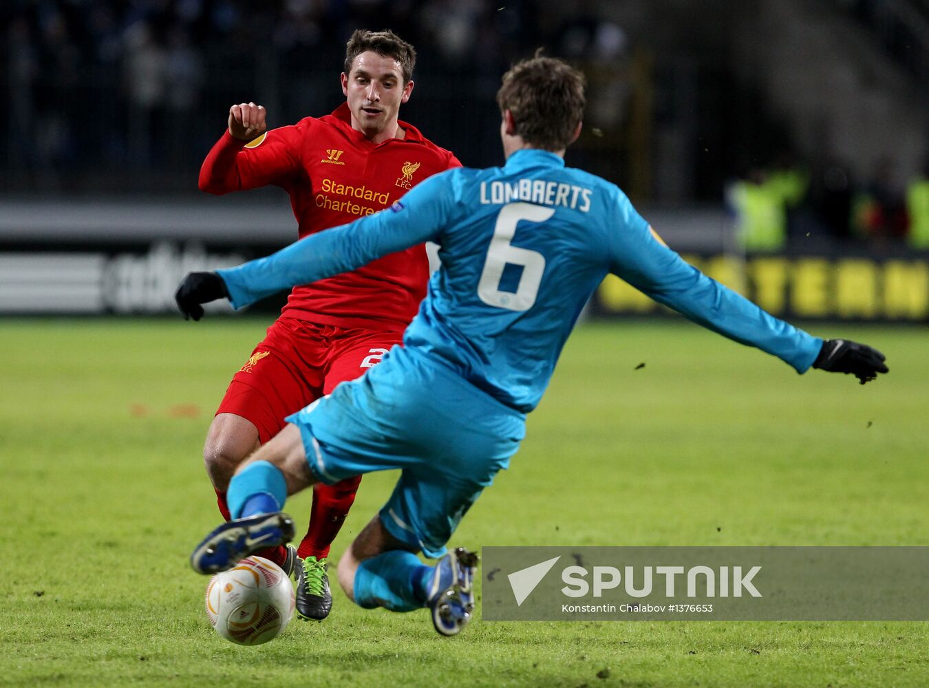 UEFA Europa League. Zenit St. Petersburg vs. Liverpool