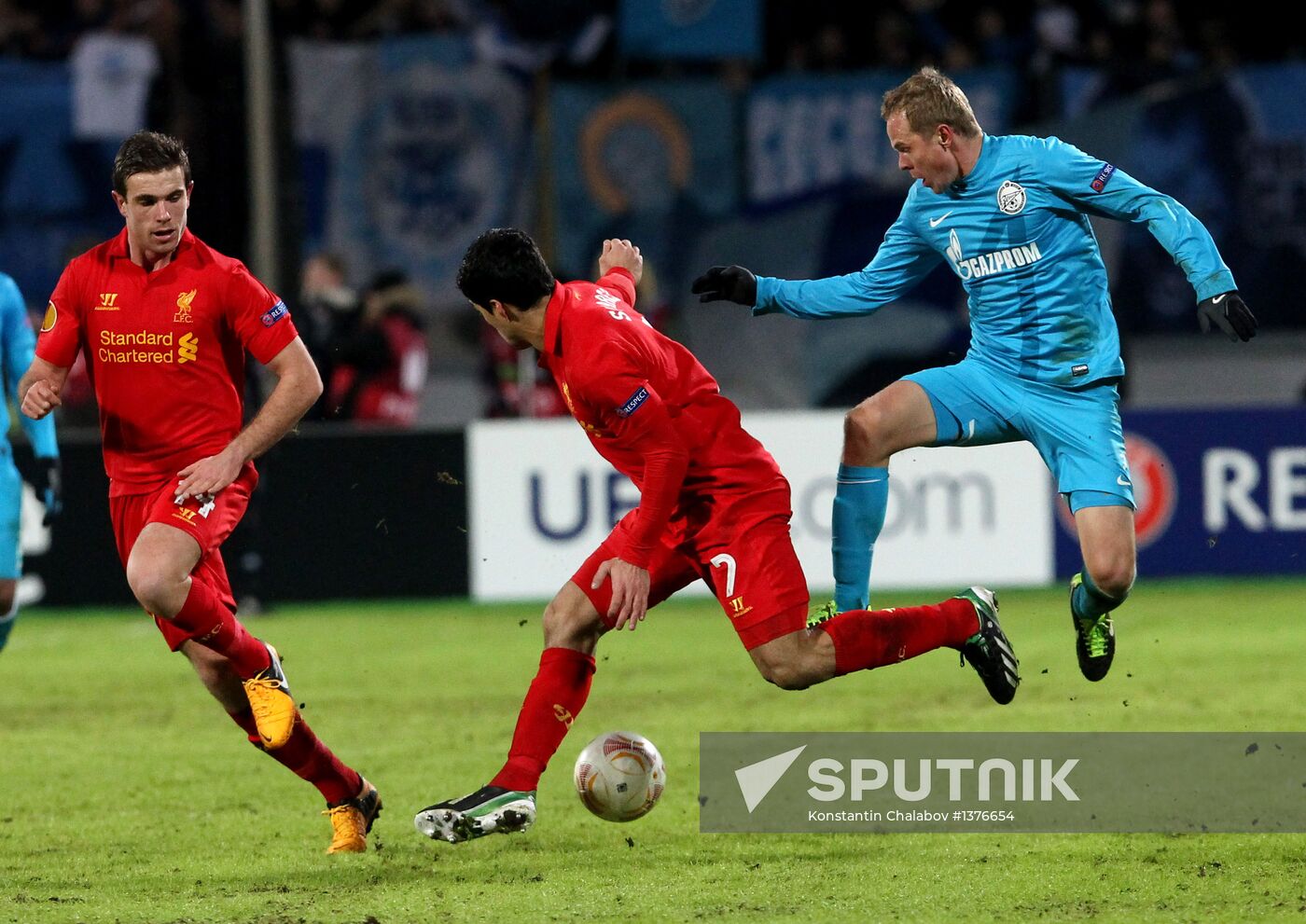 UEFA Europa League. Zenit St. Petersburg vs. Liverpool