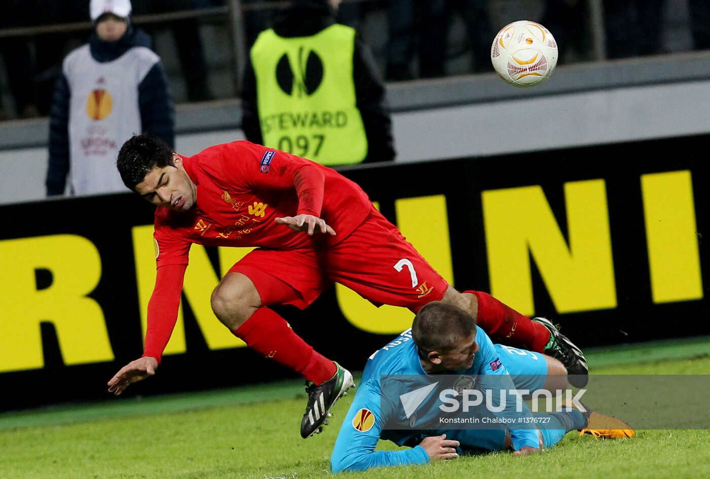 UEFA Europa League. Zenit St. Petersburg vs. Liverpool