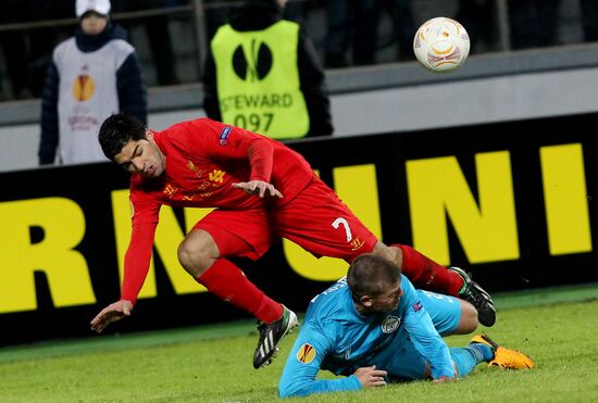 UEFA Europa League. Zenit St. Petersburg vs. Liverpool