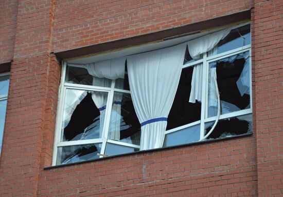 Meteorite falls in Chelyabinsk Region
