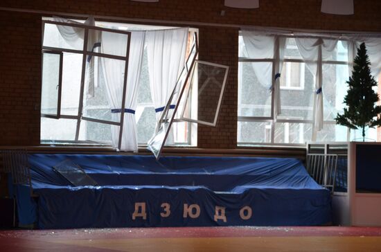 Meteorite falls in Chelyabinsk Region