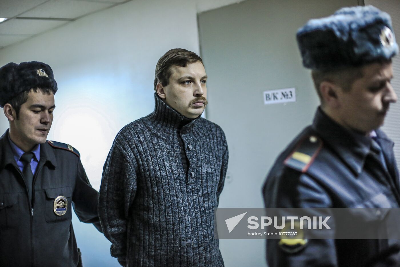 Mikhail Kosenko tried in court