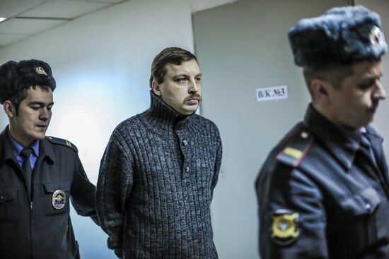 Mikhail Kosenko tried in court