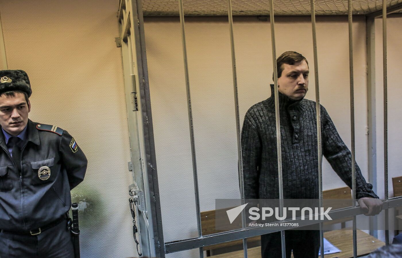 Mikhail Kosenko tried in court